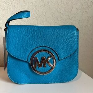 Michael Kors Blue Crossbody Bag